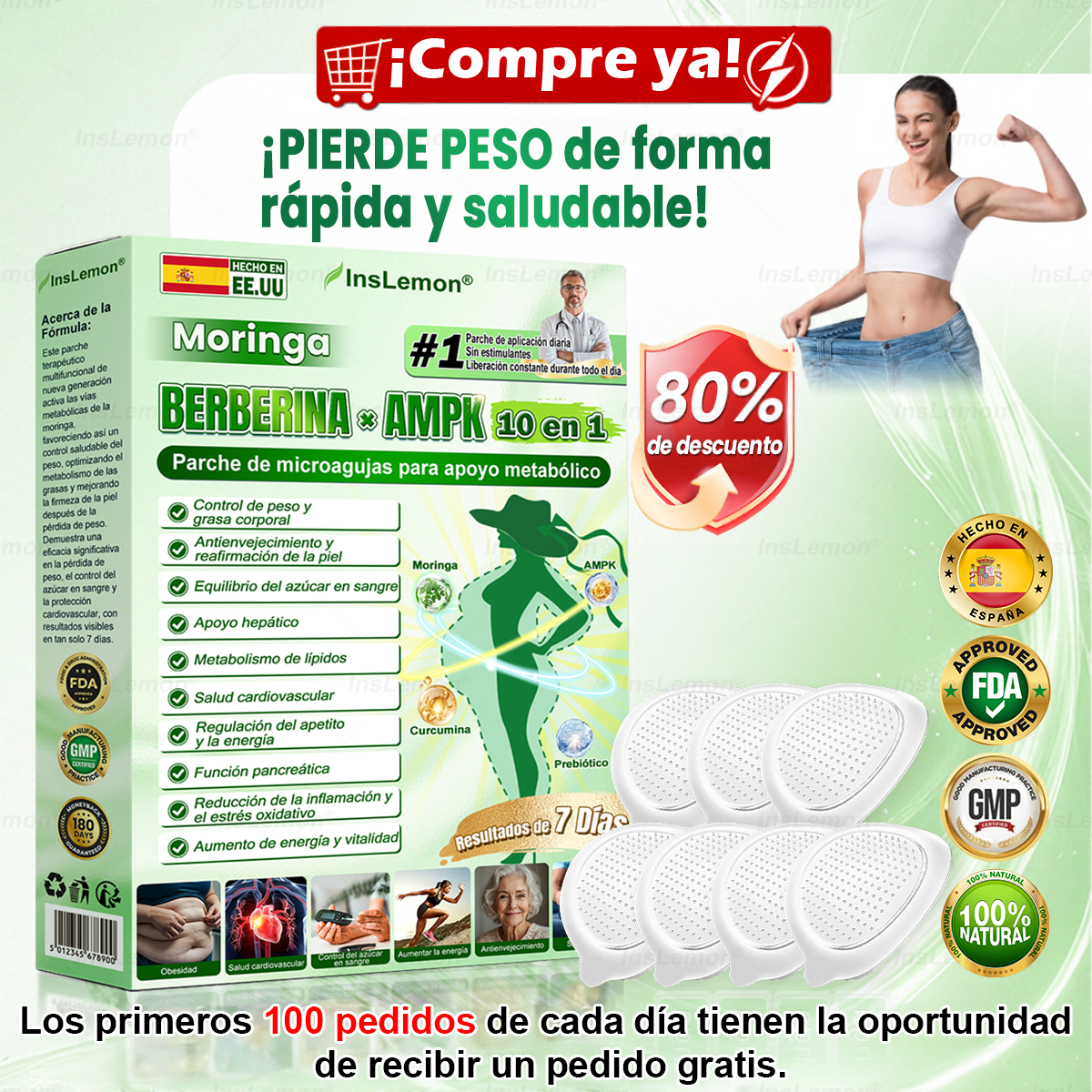 🎁 ¡Solo quedan 5 cajas! ¡Te damos un 50% de descuento extra! Ponte en forma y mantente saludable. Adelgaza ahora; ¡no tendrás otra oportunidad hasta el próximo año!
